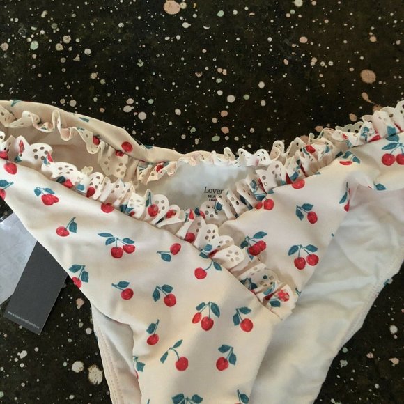 Lovers + Friends White Floral Bikini Bottom - Picture 8 of 8